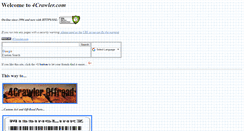 Desktop Screenshot of 4crawler.com